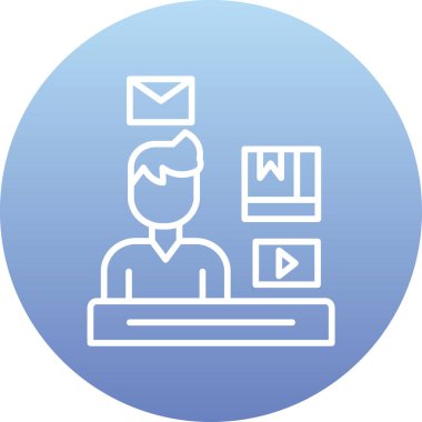 dizüstü bilgisayar simgesi, vektör illüstrasyonu basit tasarım