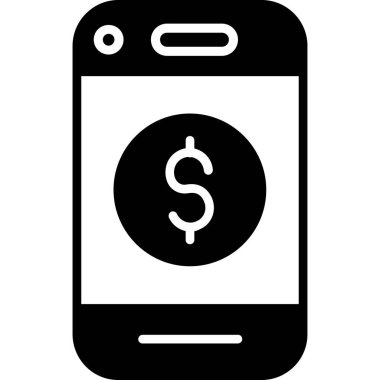 para cep telefonu simgesi ana hat biçiminde