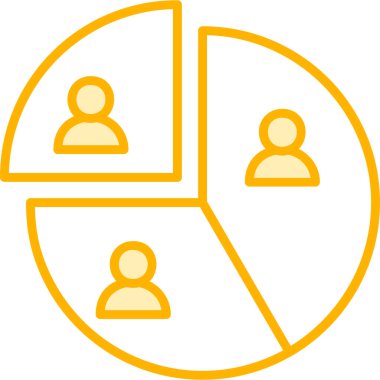 İnsan simgesinin vektör illüstrasyonu