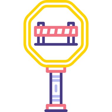 Alışveriş arabası ikon vektör illüstrasyonu