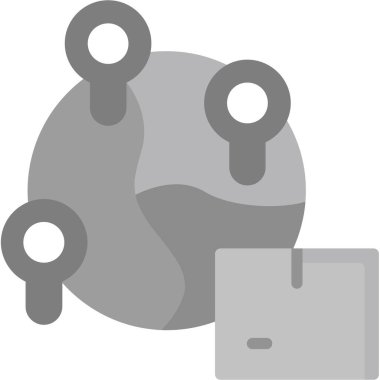 veri depolama sunucu simgesi ana hat biçiminde