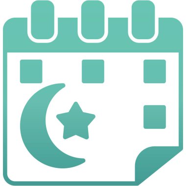 Takvim. Web simgesi basit illüstrasyon