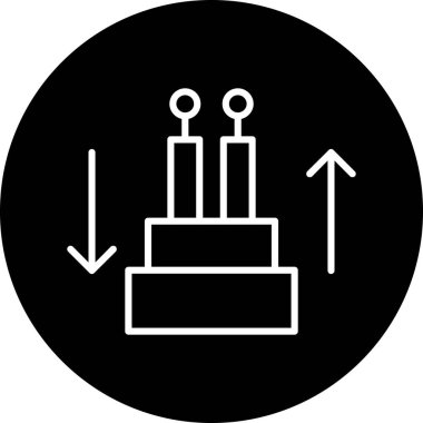 seo modern simgesinin vektör illüstrasyonu