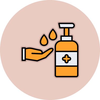 Modern tıbbi simgenin vektör illüstrasyonu