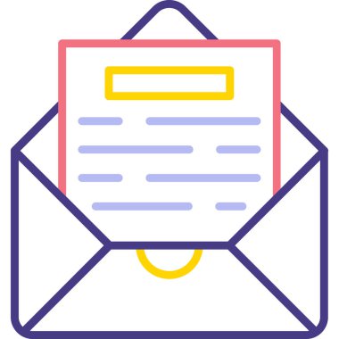 e- posta ileti harfi simgesi