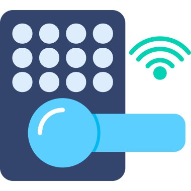 wifi simgesi, basit vektör illüstrasyonu