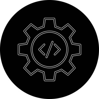 modada izole edilmiş arkaplanda dişli simgesi