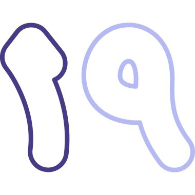 Kemik kemiği simgesi, taslak biçimi