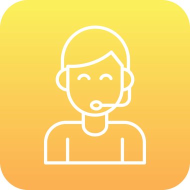 man simgesi vektör illüstrasyonu