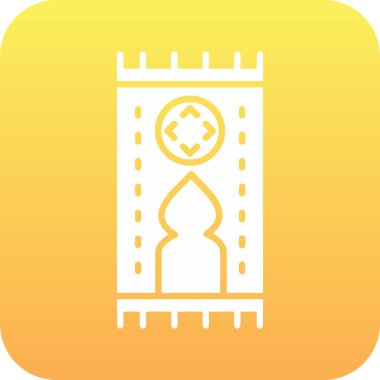 Güzel Cami Sembolü Vektör Simgesi