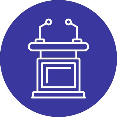 Modern simgenin vektör illüstrasyonu