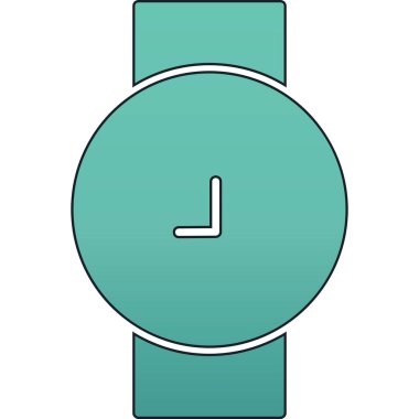 izle simge vektör illüstrasyonu