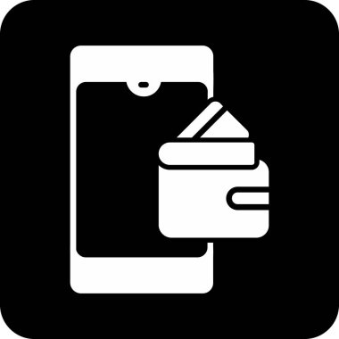 Kredi kartı ödeme simgesi sağlam stil