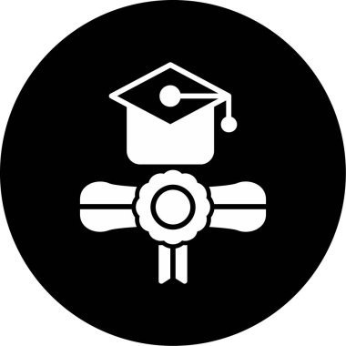 Kişisel ve ticari kullanım için vektör mezuniyet simgesi...