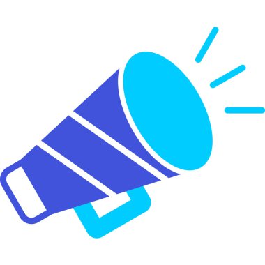 Megafon. Web simgesi tasarımı