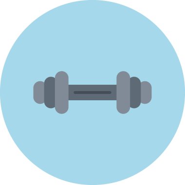 spor salonu ikonu vektör illüstrasyonu