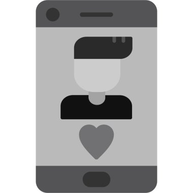 telefon simgesi, vektör illüstrasyonu