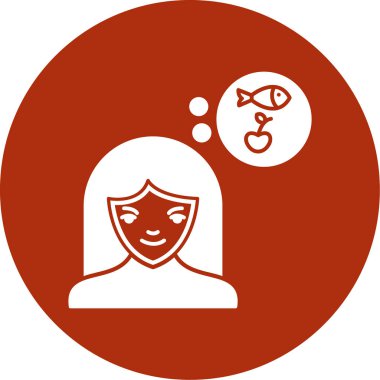 Modern simgenin vektör illüstrasyonu