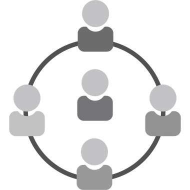 İnsan simgesi, vektör illüstrasyonu