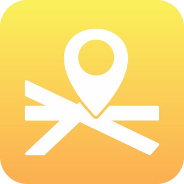 Harita işaretleyici simgesi. vektör illüstrasyonu