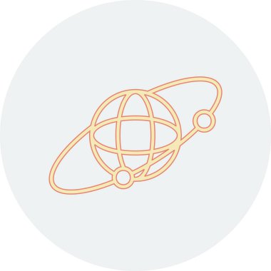 Modern simgenin vektör illüstrasyonu