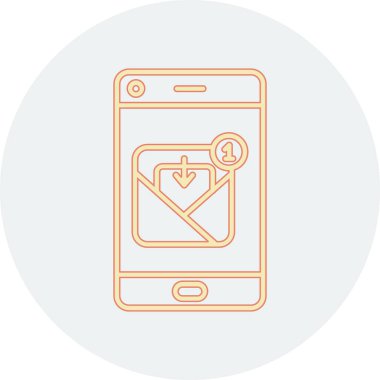 mobil uygulama vektör simgesi