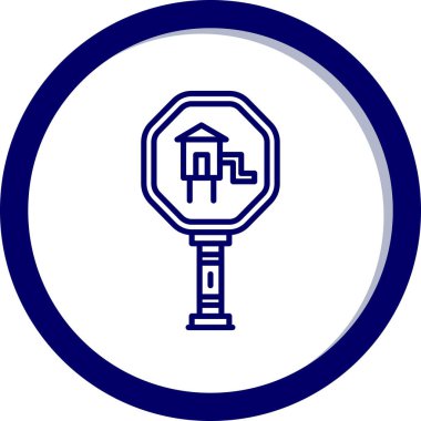 Modern b 'nin vektör illüstrasyonu eksik simgesi