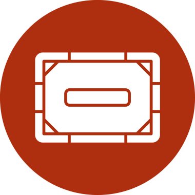 Kredi kartıyla. Basit resimleme