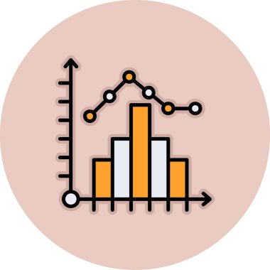 Modern bir simgenin vektör illüstrasyonu