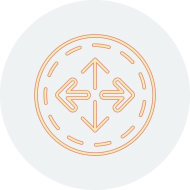 ok simgesi vektör illüstrasyonu