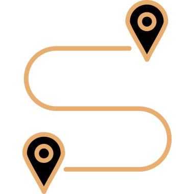 gps konum simgesi taslak biçimi