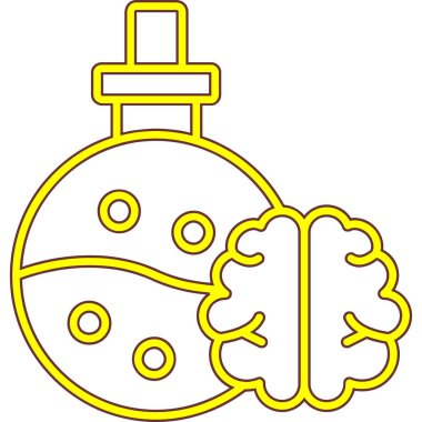 Beyin zihin simgesi
