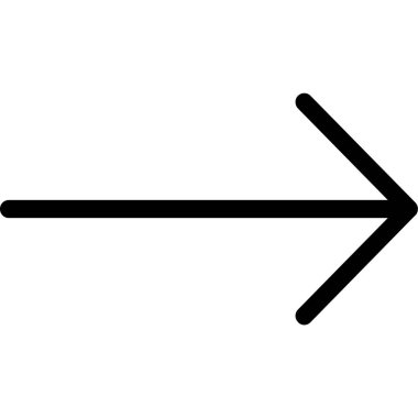 ok simgesi vektör illüstrasyonu