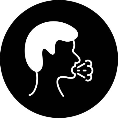 İnsan kulak ikonu. Web için insan kulak vektörü simgesinin basit çizimi