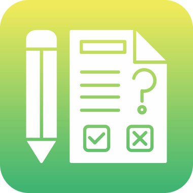 Belge simgesinin vektör illüstrasyonu