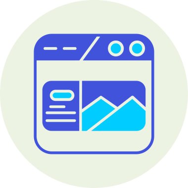 seo modern simgesinin vektör illüstrasyonu