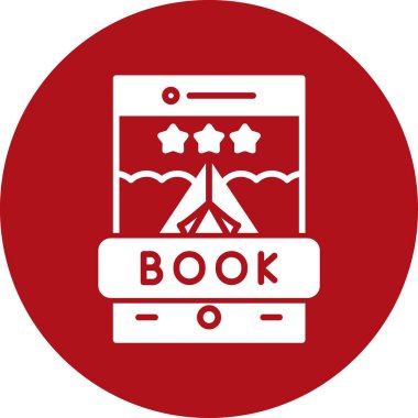 kitap web simgesi vektör illüstrasyonu