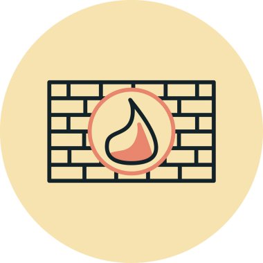 Simge vektör resimlemesini ateşle