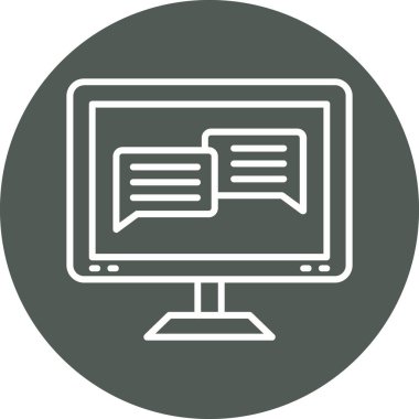 seo modern simgesinin vektör illüstrasyonu