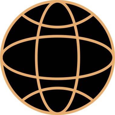 Yeryüzü ikonu vektör illüstrasyonuName