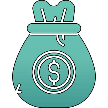 para çantası vektör simgesi