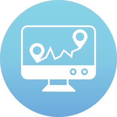 Konumu vektör simge düzenlenebilir