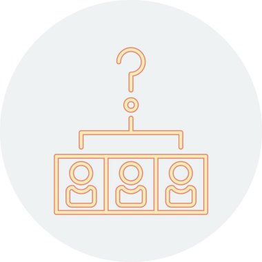 Modern b 'nin vektör illüstrasyonu insanların ikonundan yoksun