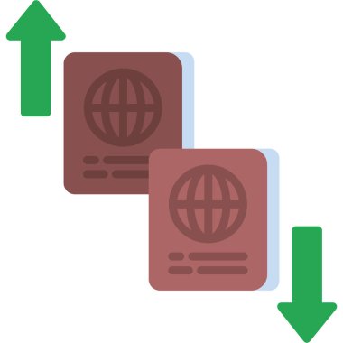 düz vektör simgesini transfer et