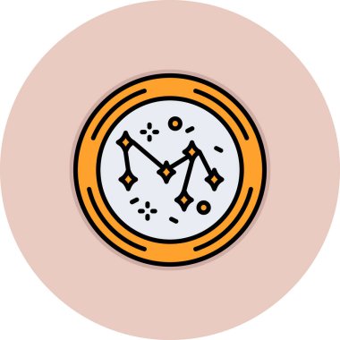 Modern simgenin vektör illüstrasyonu