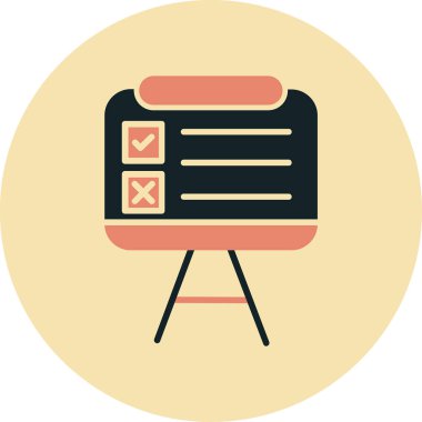 Yönetim Kurulu simge vektör çizim