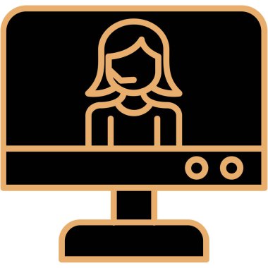 Kadın vektör illüstrasyonu