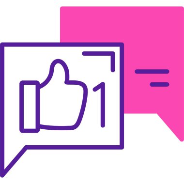 Gibi. Web simgesi basit illüstrasyon