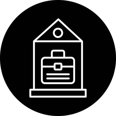 Gıda simgesi için vektör torbası