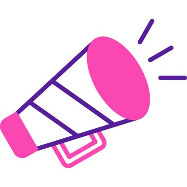 Hoparlör simgesi, vektör illüstrasyonu